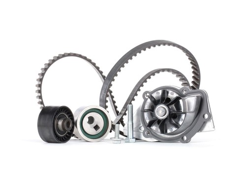 Water pump and timing belt - pump,