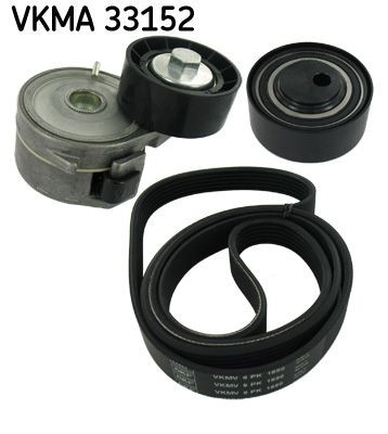 Ribbed belt set - v-ribbed, vkma